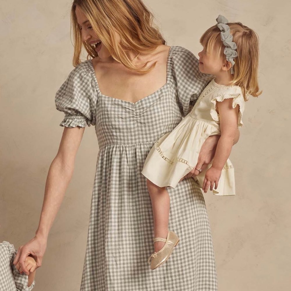 Noralee Chloe Dress in Sage Blue (M)